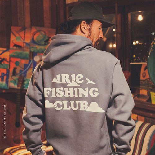 日本进口IFC SKY TEXT LOGO HOODIE路亚潮流长袖连帽服IFSS24-002