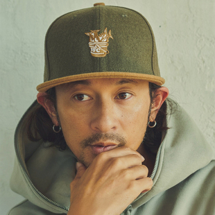 IFC日本进口 GOOD CATCH MELTON FAW25-019复古平顶帽鸭舌帽