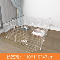 Железная сетка 47см 12 шт. с дверцей + версия с крышкой белая