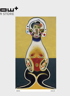 HOWstore 加藤泉实木框艺术海报胶版印刷蒙肯艺术纸 UNTITLED3