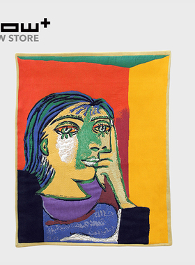 HOWstore 法国Jules Pansu毕加索艺术挂毯客厅卧室地毯提花编织