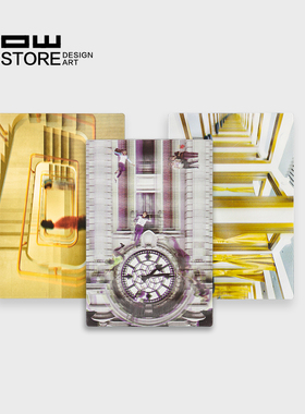 HOWstore 昊美术馆虚构展览3D明信片艺术卡片文创