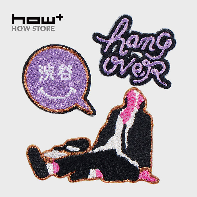 HOWstore UTAMARO × MARK’S 限定款刺绣贴布贴补丁装饰潮流