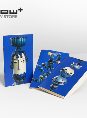 HOWstore 陈莉Kebeyo Chen创意艺术笔记本A5随心本便携