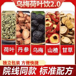 乌梅汤正品2.0浙江省解腻酸医院同款山楂中甘草荷叶丹参中材饮