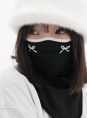 WELEM滑雪护脸防风防滑面罩防水头套围脖口罩面巾透气户外运动NEW
