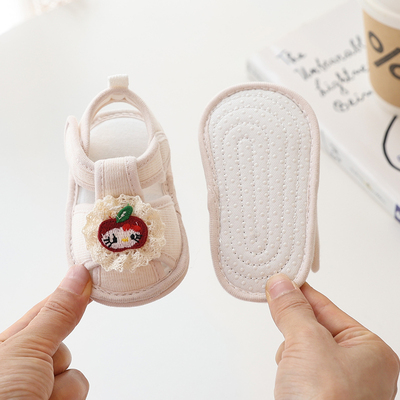 婴儿鞋夏季包头凉鞋女宝宝可爱