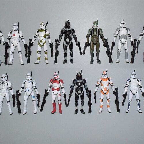 Lot of 15 SW Republic Shadow Utapau HShock 501st 442nd BMF B