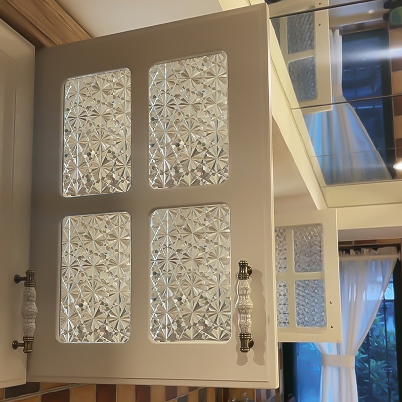 复古玻璃贴纸透光不透明窗花纸