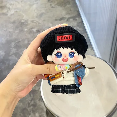 挂件毛绒公仔挂饰娃娃新款包包礼品明星棉花朱阿志宝宝10cm志鑫