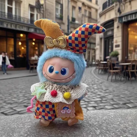 】着替玩偶搪胶马戏团密码娃衣娃衣4.0适用于心底小丑套装仅