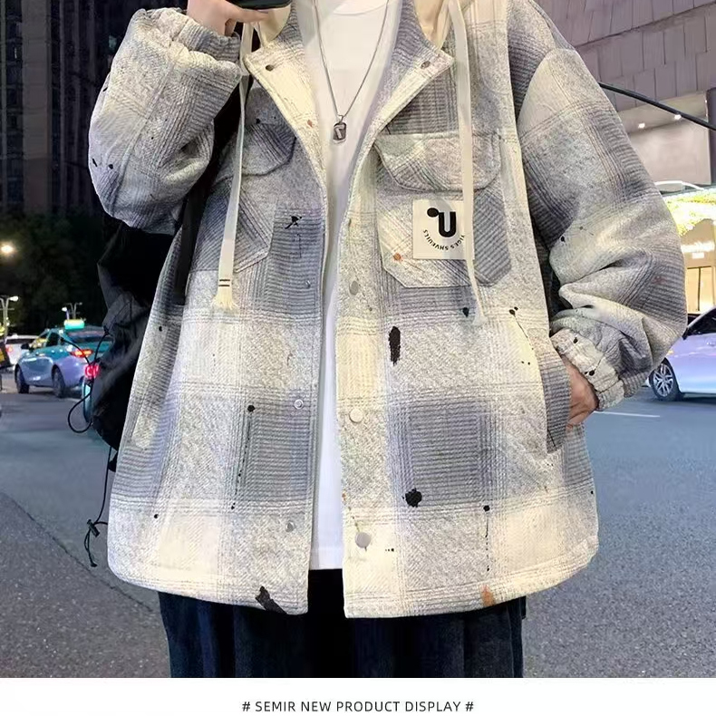 2025新款春秋季格子外套