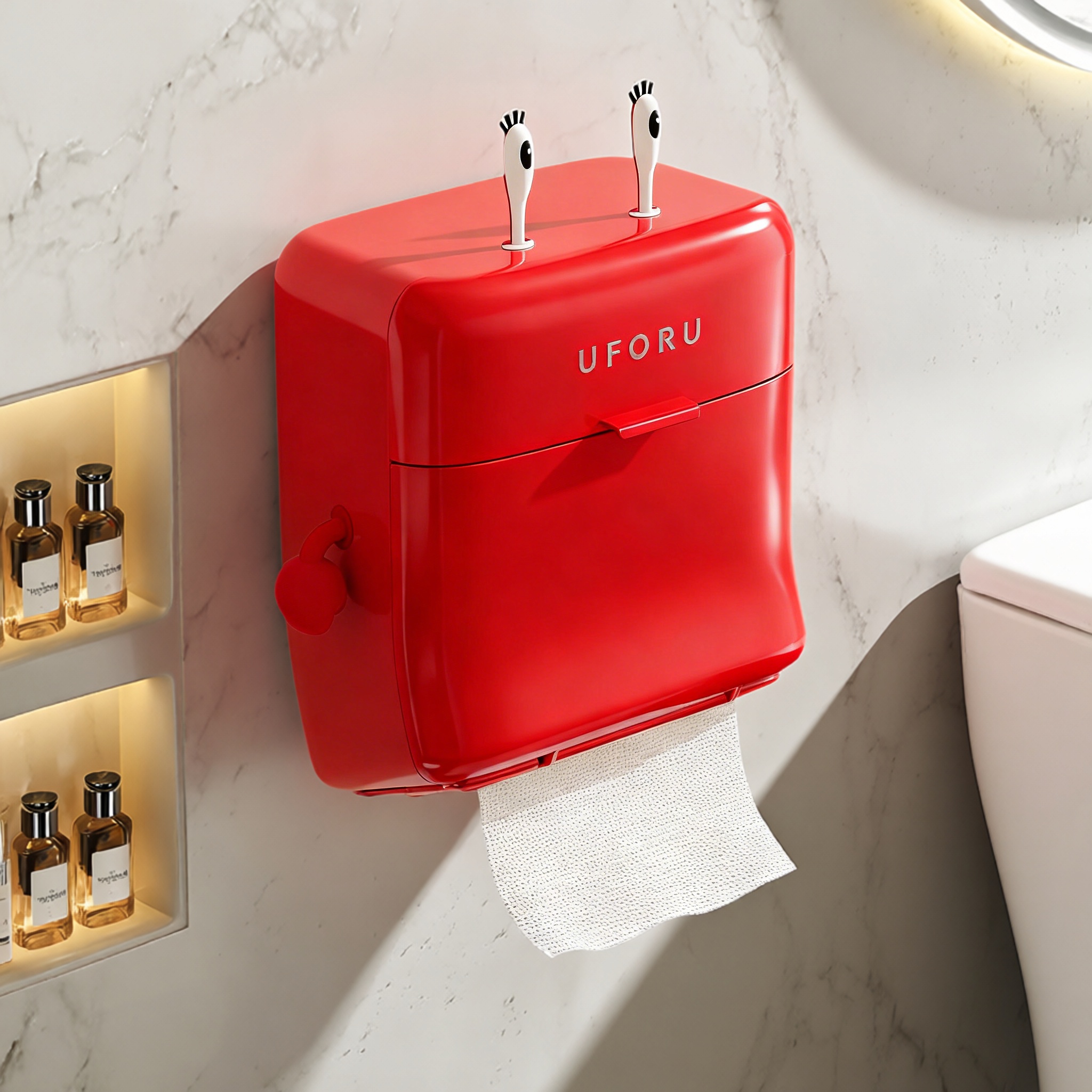 卫生间纸巾盒壁挂式抽纸盒