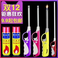 Windproof miệng bếp lửa đặc biệt bàn tay dài Bing lửa lấy bật lửa bếp gas kéo dài - Bật lửa bật lửa zorro