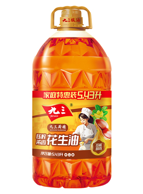 九三厨娘物理压榨花生油 5.43L-J