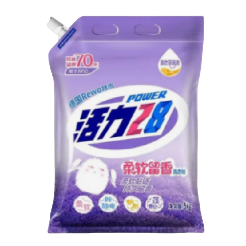 活力28洗衣粉柔软留香5kg装家用大包洗衣粉去污去渍,洗护清洁剂/卫生巾/纸/香薰,洗衣粉/爆炸盐/活氧泡洗粉,淘宝优惠券,粉丝福利购,淘宝优惠卷