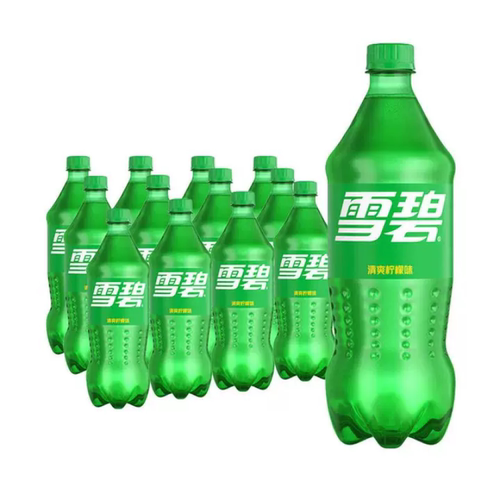 可口可乐雪碧碳酸饮料888ml*12瓶可口可乐旅行商务亲友聚会