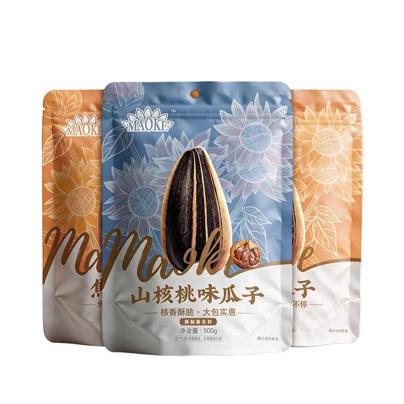 洽洽毛嗑原味焦糖山核桃五香瓜子500g休闲零食坚果追剧解馋小零食