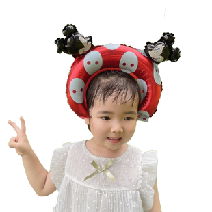 米奇米妮头饰头箍发卡发箍无毒铝膜生日气球微商地推摊活动小礼品