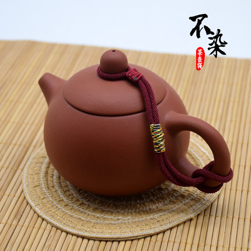 功夫紫砂壶盖防摔防掉精品绑绳