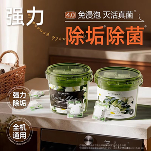 晴天大白洗衣机清洗剂强力杀菌除垢滚筒专用凝珠波轮清洁污渍神器