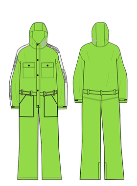 COSONE连体滑雪服加棉防风防水