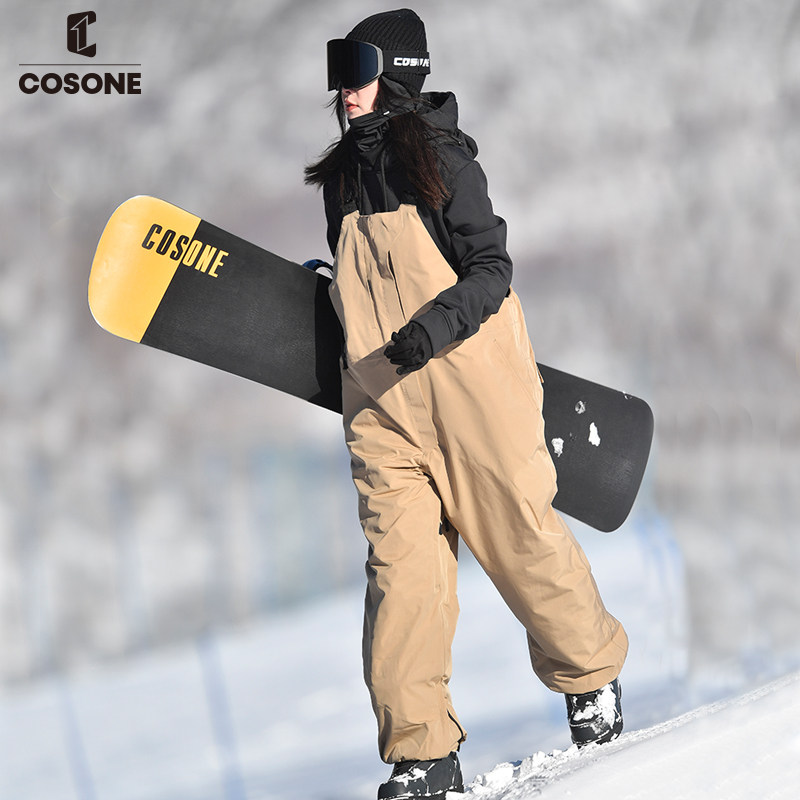 COSONE单板滑雪背带裤防水保暖图片
