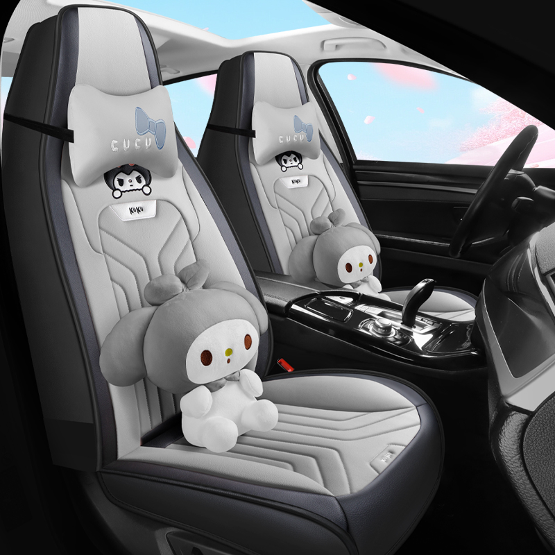 东风小康K07S四季通用全包围座椅套卡通皮质高档亚麻防脏汽车坐垫