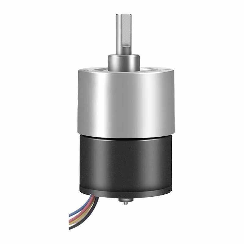 无刷直流减速电机12v24v马达jgb37-3525低速大扭力微型调速小马达