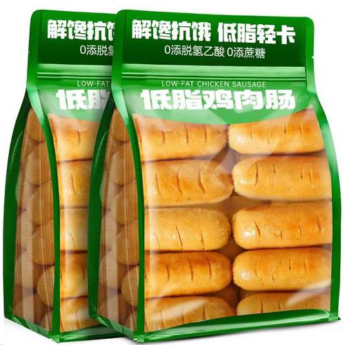 低脂！鸡肉肠即食健身推荐