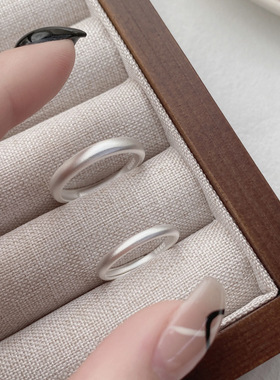 HANXINSTUDIOS999足银情侣戒