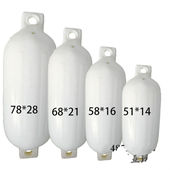 游艇防撞球高强加厚碰垫防碰球快艇靠球黑色蓝色防晒船用PVC靠球G