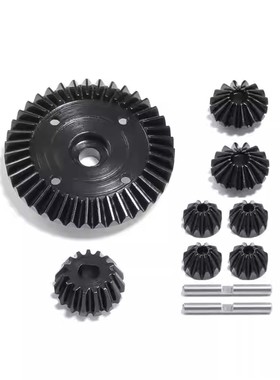 TAMIYA 田宫 XV02 TT02 TT02B 45号钢全套差速齿+主牙套装 钢齿