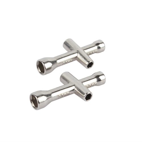 模型车拆轮胎小扳手套筒模型越野车工具零件小十字套筒M2-2.5-3-4