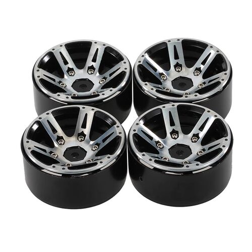 1/10仿真攀爬车TRX4 Axial SCX10 90046D90加重金属锁胎1.9寸轮毂