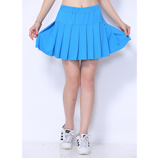 晋冠防走光网球裙夏装女运动短裙裤高腰大码女跑步羽毛球半身裙子