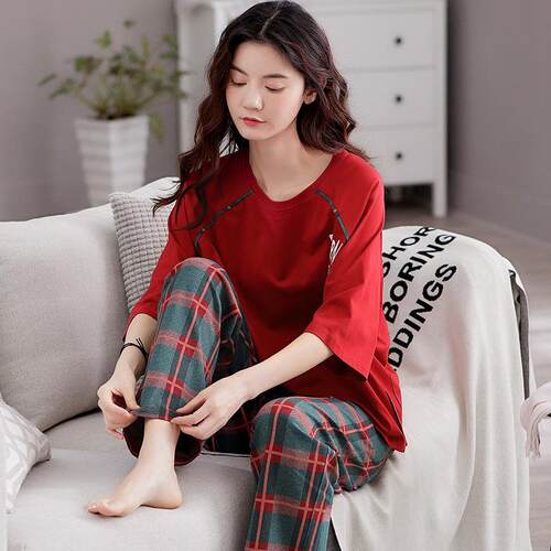 家居服两件套装可外穿