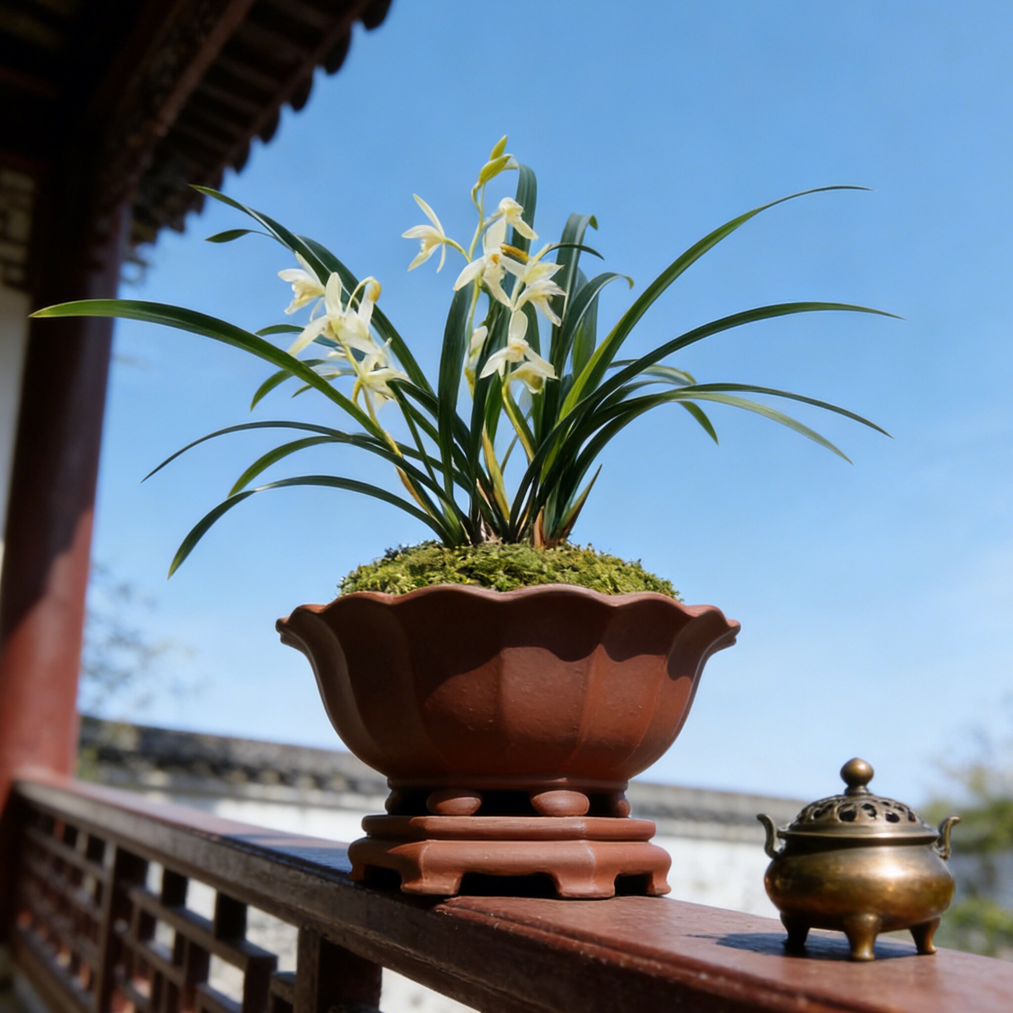 【青山玉泉】兰花苗兰草名贵四季兰建兰花卉植物室内花国兰浓香