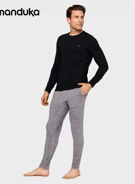 Manduka Intentional 男士运动上衣速干跑步训练健身服瑜伽T恤