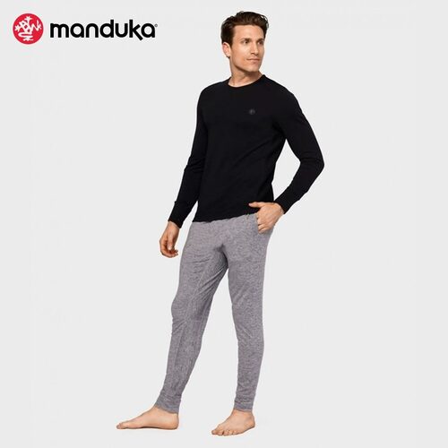 manduka男士跑步训练t恤运动上衣
