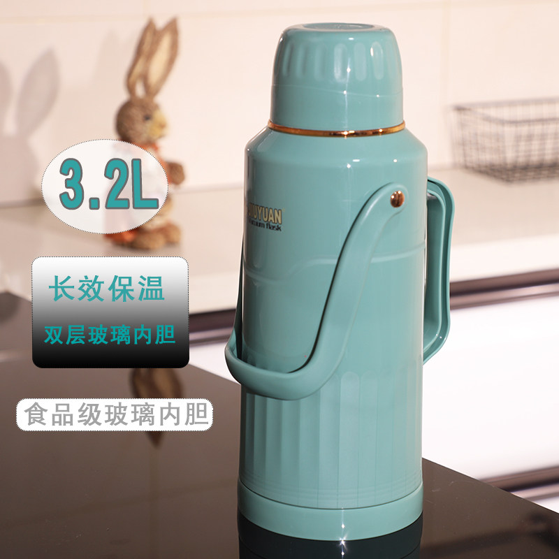 加厚热水瓶家用保温壶3.2L大容量学生宿舍暖瓶老式茶瓶新款开水瓶