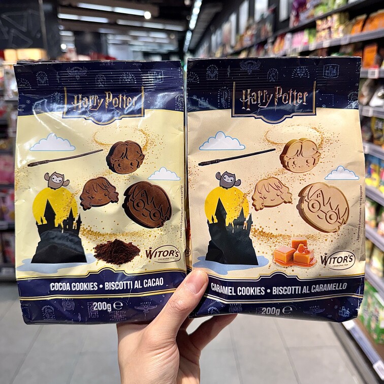 ole超市代购Witor's焦糖曲奇饼干 可可曲奇饼干200g