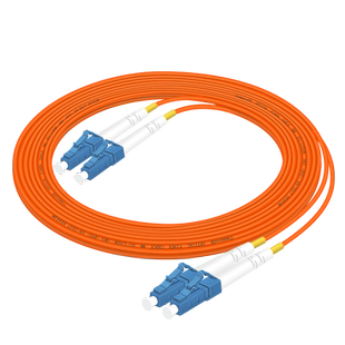 多模光纤跳线 62.5/125μm 3米5米10米LC-LC多模双芯光纤跳线尾纤FC跳线光钎光纤延长线万兆光纤 电信级