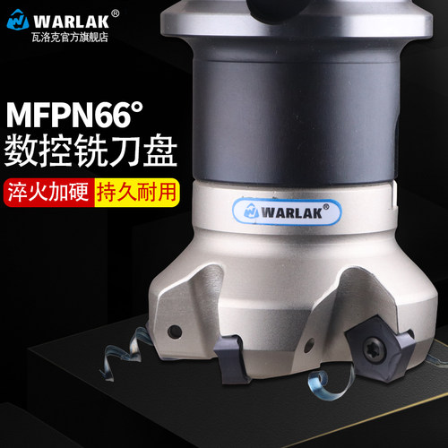 MFPN66度面铣刀盘双面10刃可用