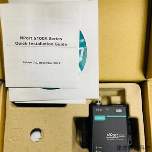 议价全新原装MOXA摩莎NPort5110A RS232/RS485/422串口设备联网伺