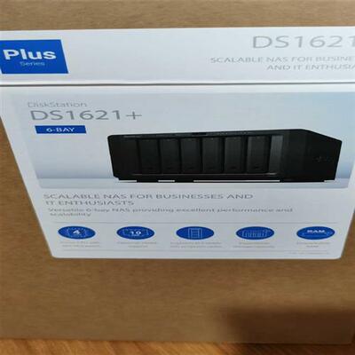 议价群晖DS1621+到货了可扩光纤接口(明润配件)