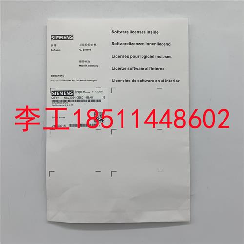 议价6SL3054-0EE01-1BA0全新原装S120变频器CF卡程序卡数据卡