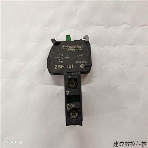 议价ZBE-102常闭施耐德法国进口XB4 XB5按钮开关接触点触头绿色开
