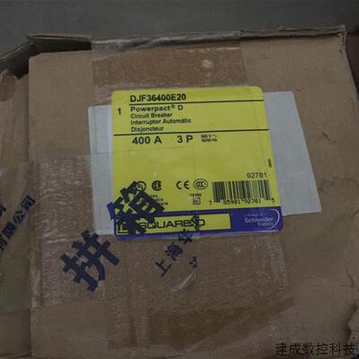 议价DJF36400E20 美商实块断路器 3P 400A 空气开关 价格询问客服