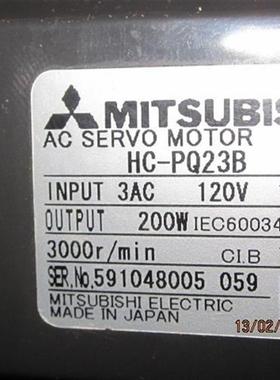 议价伺服电机HC-PQ23B  HC-PQ23K-UE
